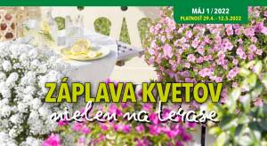 Akciový leták záhradníctvo Máj 2022