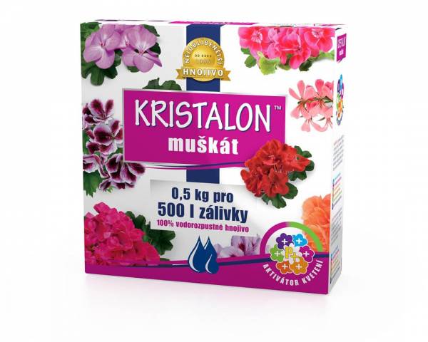 Hnojivo Kristalon muškát Agro 05kg