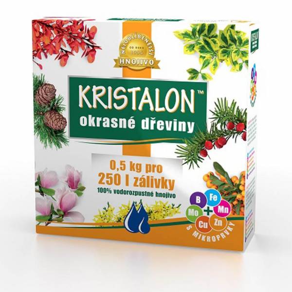 Hnojivo Kristalon okrasné dreviny Agro 0,5kg