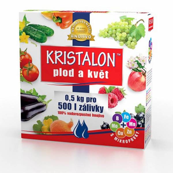 Hnojivo Kristalon plod a kvet Agro 0,5kg