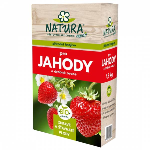 Organické hnojivo Jahody a drobné ovocie Natura 15kg