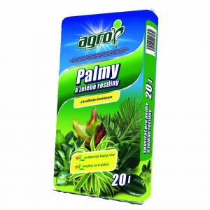 Substrát na palmy a zelené rastliny agro 20l