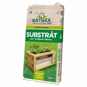 Substrát na vyvýšené záhony Natura 50l