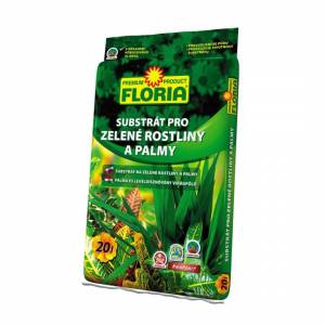 Substrát pre palmy a zelené rastliny Floria 20l