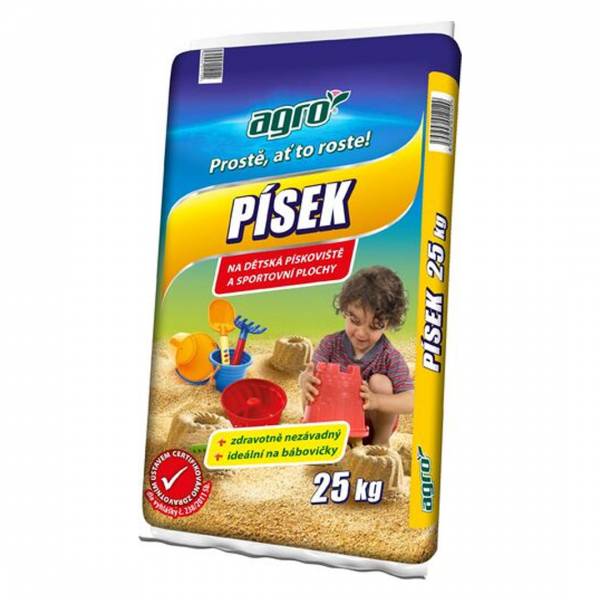 Piesok pre detské ihriská Agro 25 kg