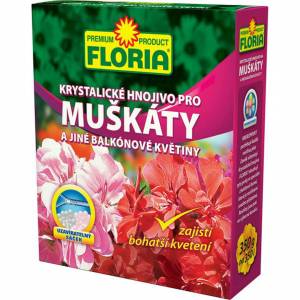 Hnojivo Muškáty a iné balkónové rastliny Floria 350g