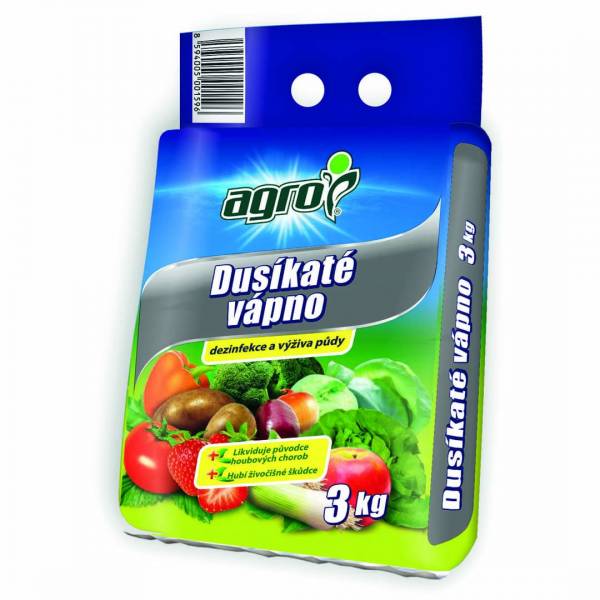 Hnojivo minerálne dusíkaté vápno Agro 3kg