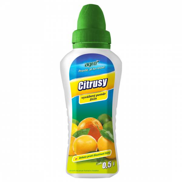 Kvapalné hnojivo Citrusy Agro 0,5l