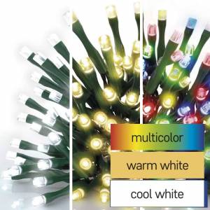 Led vianočná reťaz 18m 180LED mix fariebvonkajšia aj vnútorná mix farieb