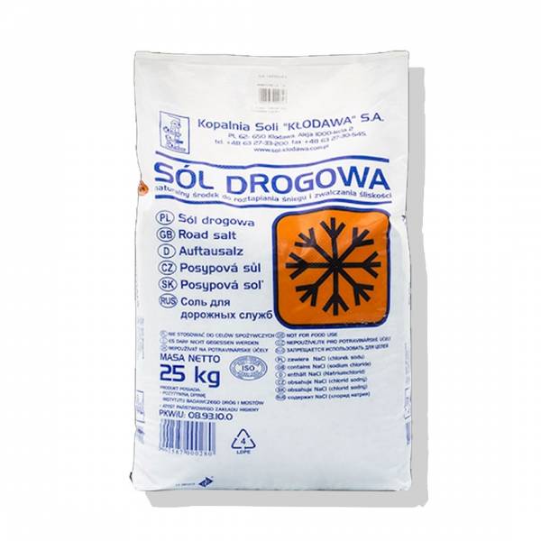 Posypová soľ Klodawa 25kg