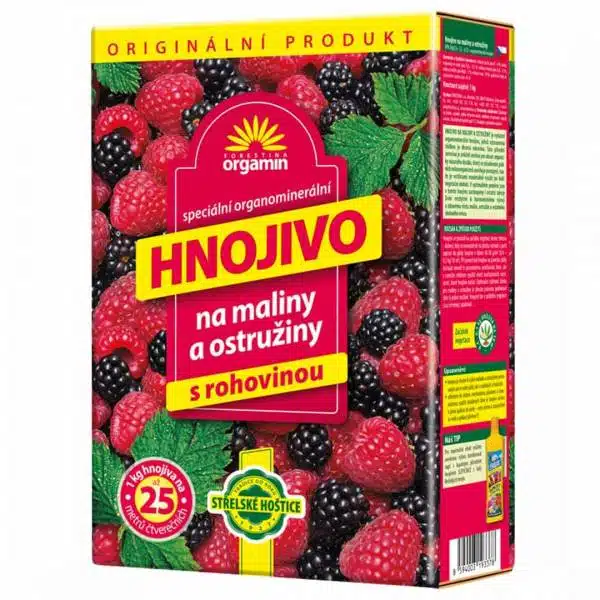 Hnojivo Forestina Orgamin na maliny a ostružiny 1 kg