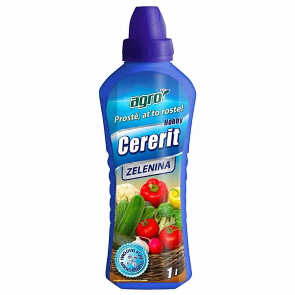 Kvapalné hnojivo Cererit Hobby Zelenina Agro 1l